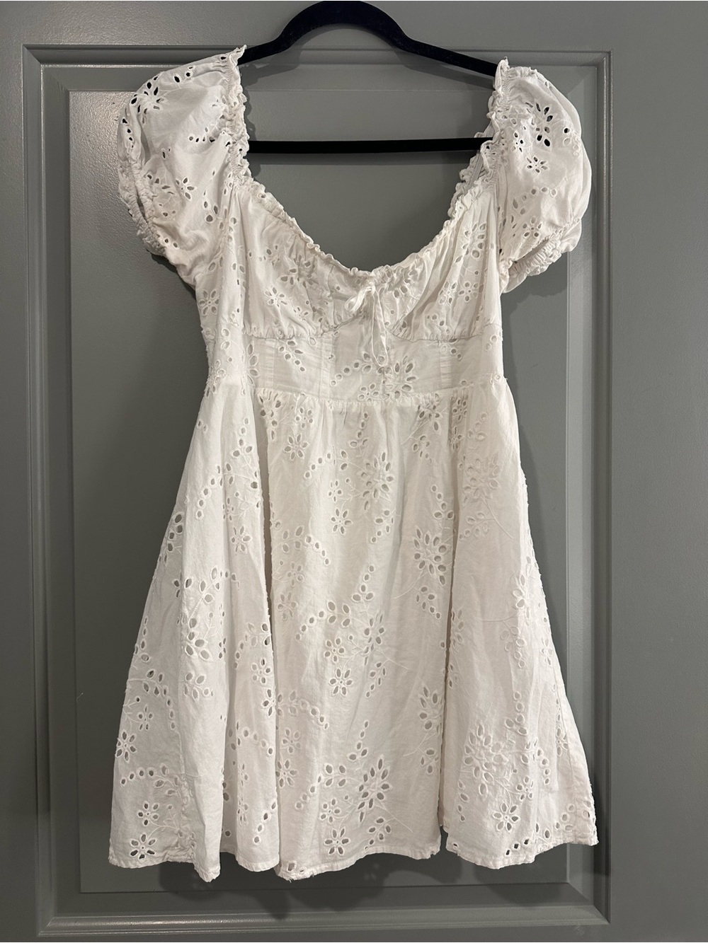 altard state white lace dress